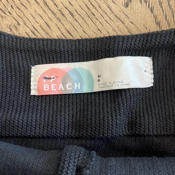 Free People Beach Marie Tank Button Down Corset Tank Black Small New NWOT - Picture 9 of 12